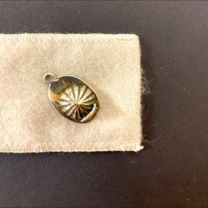Sterling Silver Fire Helmet Charm